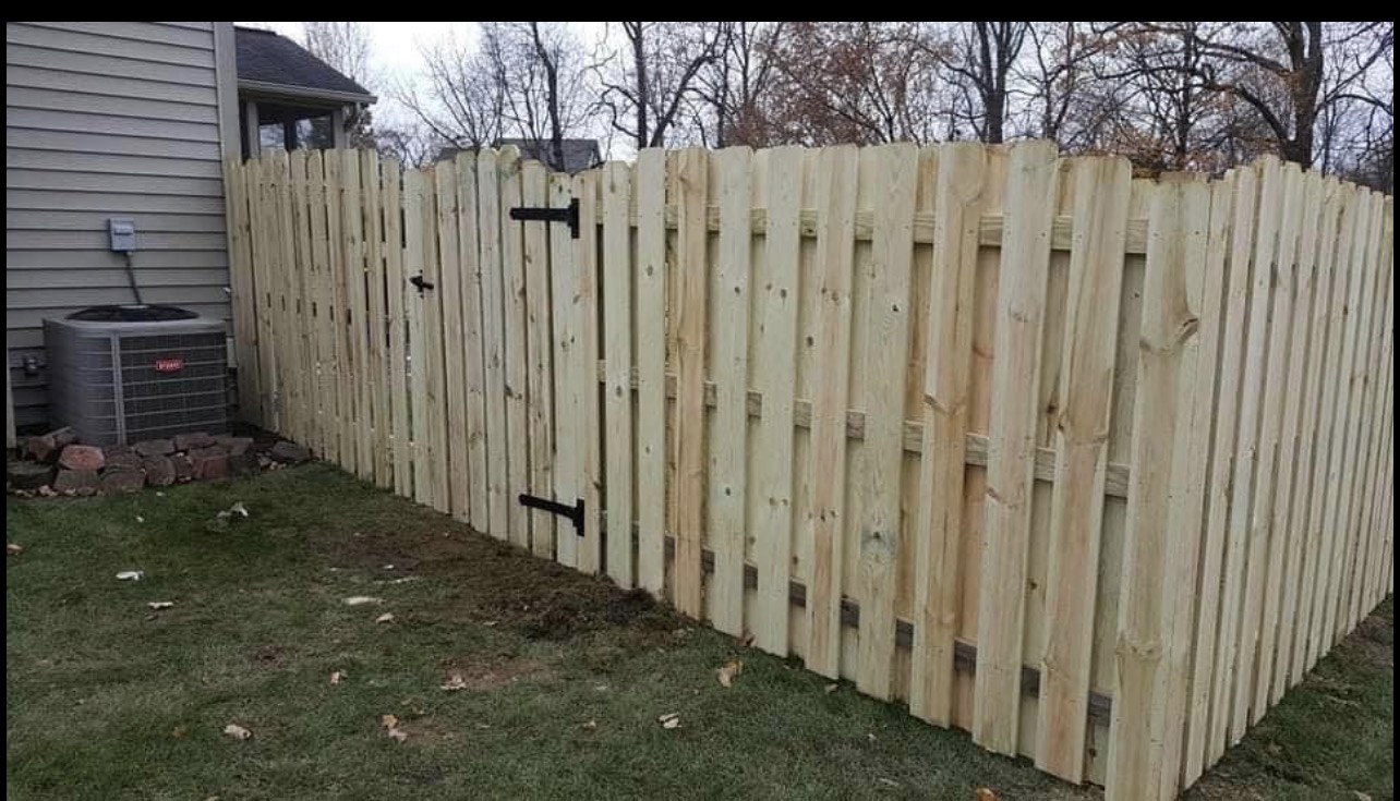 Twiins privacy fence and gate installation